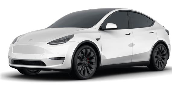 TESLA MODEL Y 2021 5YJYGDEF7MF121764 image